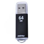 Карта памяти USB 64 Gb Smart Buy V-Cut в блистере <черный>