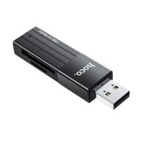Карт-ридер Hoco HB20 (USB 2.0) <черный> ― Оптовый PromiseMobile