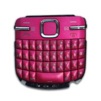 Клавиатура для Nokia C3-00 <розовый> (премиум) ― Оптовый PromiseMobile