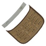 Клавиатура для Nokia C2-03/C2-06 <золотой>
