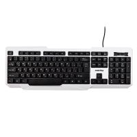 Клавиатура Smart Buy SBK-333U-WK ONE <бело-черный> ― Оптовый PromiseMobile