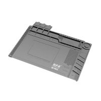 Коврик RF4 RF-PO11 для пайки (450*298 мм, силикон, магнитный, термостойкий, с ячейками) ― Оптовый PromiseMobile