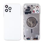 Корпус для Apple iPhone 12 Pro Max (1 Sim) <белый> (оригинал)