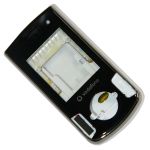 Корпус для LG KF310 <бело-черный>