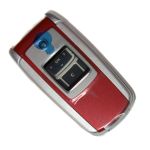 Корпус для Samsung M300 с клавиатурой <серебристо-красный>