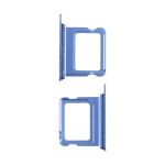Лоток sim-карты для Apple iPhone 16, 16 Plus (1 Sim) <голубой>