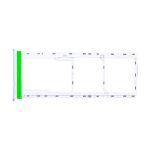 Лоток sim-карты для Tecno Spark 20 (KJ5) и карты памяти <белый>