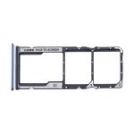 Лоток sim-карты для Xiaomi Poco C65 (2310FPCA4G) и карты памяти <синий>