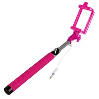 Монопод (палка) для селфи Cable 102 <розовый> ― Оптовый PromiseMobile