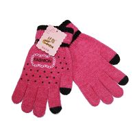 Перчатки для ёмкостных тачскринов (размер S) №3 <сиреневый> ― Оптовый PromiseMobile