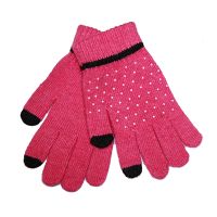 Перчатки для ёмкостных тачскринов (размер S) №4 <сиреневый> ― Оптовый PromiseMobile