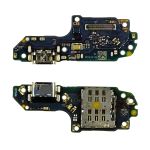 Плата нижняя для Huawei Nova Y63 (GFY-AL00), Y72 (MGA-LX3), Y72S (GFY-LX1) на системный разъем, разъем Sim-карты и микрофон (оригинал)