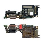 Плата нижняя для Oppo Reno 15 F 5G (CPH2801) на системный разъем, разъем Sim-карты и микрофон (оригинал)