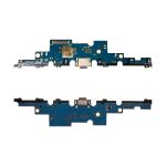 Плата нижняя для Samsung SM-X900N (Galaxy Tab S8 Ultra 5G), SM-X906B (Galaxy Tab S8 Ultra Wi-Fi) системный разъем и микрофон (оригинал)