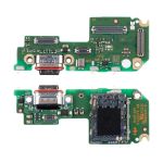 Плата нижняя для Tecno Camon 40 Premier 5G (CM8) на системный разъем, разъем Sim-карты и микрофон (оригинал)