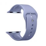 Ремешки для Apple Watch 38/40/41 mm Sport Band силиконовый (размер L) <лавандовый>