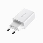 Сетевое зарядное устройство USB Borofone BA21A (3А/18W) <белый>