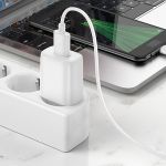 Сетевое зарядное устройство USB Hoco C134A (2.4A/12W/кабель MicroUSB) <белый>