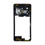 Средняя часть корпуса для Infinix Note 30 Pro (X678B) <черный>