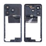 Средняя часть корпуса для Tecno Spark 10 Pro (KI7) <черный>