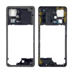 Средняя часть корпуса для Xiaomi Redmi Note 12 Pro+ (22101316UG) <черный>