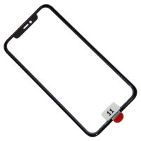 Стекло для Apple iPhone 11 в сборе с рамкой и OCA пленкой <черный> ― Оптовый PromiseMobile