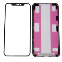 Стекло для Apple iPhone 11 Pro в сборе с рамкой и OCA пленкой <черный> ― Оптовый PromiseMobile
