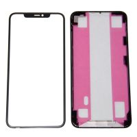 Стекло для Apple iPhone 11 Pro Max в сборе с рамкой и OCA пленкой <черный> ― Оптовый PromiseMobile