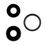 Стекло камеры для Apple iPhone 16e <черный>