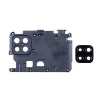 Стекло камеры для Xiaomi Redmi 9C в сборе с рамкой <черный> ― Оптовый PromiseMobile