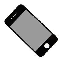 Стекло для Apple iPhone 4/4s <черный> ― Оптовый PromiseMobile