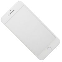 Стекло для Apple iPhone 8, iPhone SE 2020 в сборе с рамкой и OCA пленкой <белый> ― Оптовый PromiseMobile