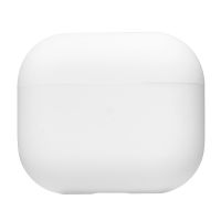 Чехол для кейса наушников Apple AirPods 3 силиконовый тонкий <белый> ― Оптовый PromiseMobile