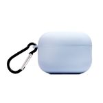 Чехол для кейса наушников Apple AirPods Pro 3 силиконовый Soft Touch <голубой>