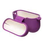 Чехол для кейса наушников Apple AirPods Pro 3 силиконовый Soft Touch <пурпурный>