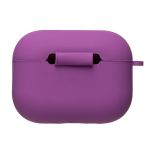 Чехол для кейса наушников Apple AirPods Pro 3 силиконовый Soft Touch <пурпурный>