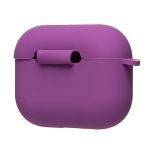 Чехол для кейса наушников Apple AirPods Pro 3 силиконовый Soft Touch <пурпурный>