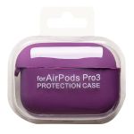 Чехол для кейса наушников Apple AirPods Pro 3 силиконовый Soft Touch <пурпурный>