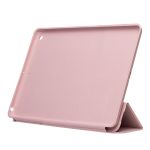 Чехол для Apple iPad 9 10.2 (2021) кожзам + смарт панель <розовый песок>