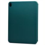 Чехол для Apple iPad Air 10.9 (2020) кожзам + смарт панель <темно-зеленый>