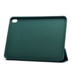 Чехол для Apple iPad Air 10.9 (2020) кожзам + смарт панель <темно-зеленый>