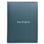 Чехол для Apple iPad Air 10.9 (2020) кожзам + смарт панель <темно-зеленый>