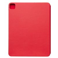 Чехол для Apple iPad Pro 4 12.9 (2020) кожзам + смарт панель <красный> ― Оптовый PromiseMobile