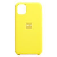 Чехол для Apple iPhone 11 силиконовый Soft Touch <лимонный> (премиум) ― Оптовый PromiseMobile