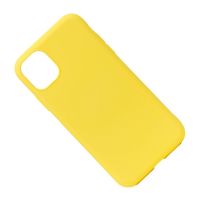 Чехол для Apple iPhone 11 силиконовый Soft Touch 2 <желтый> ― Оптовый PromiseMobile