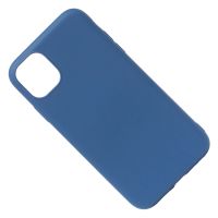 Чехол для Apple iPhone 11 силиконовый Soft Touch 2 <синий> ― Оптовый PromiseMobile