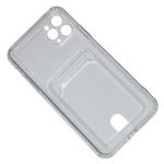 Чехол для Apple iPhone 11 Pro Max силиконовый с картхолдером №2 <прозрачный>
