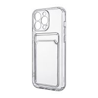 Чехол для Apple iPhone 13 Pro PromiseMobile силиконовый с картхолдером <прозрачный> ― Оптовый PromiseMobile