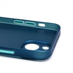 Чехол для Apple iPhone 13 mini пластиковый матовый <прозрачно-синий>