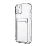 Чехол для Apple iPhone 14 Plus PromiseMobile силиконовый с картхолдером <прозрачный>